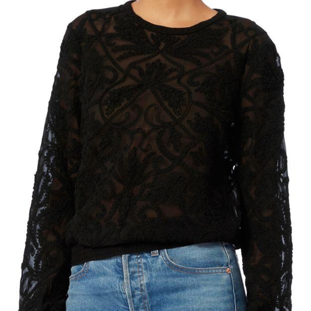 Intermix Jasmine Embroidered Top - NYE!
